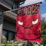 Chicago Bulls Court Logo House Flag