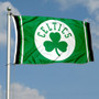 Boston Celtics Shamrock Logo Flag