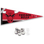 Chicago Bulls Banner Pennant with Tack Wall Pads