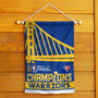 Golden State Warriors NBA 2022 Champions Garden and Yard Flag