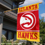 Atlanta Hawks Double Sided House Flag