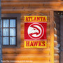 Atlanta Hawks Double Sided House Flag