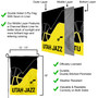 Utah Jazz Double Sided Garden Flag
