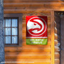 Atlanta Hawks Logo Double Sided House Flag