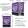 Sacramento Kings Garden Flag