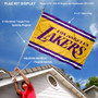 Los Angeles Lakers Flag Pole and Bracket Kit