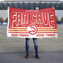 Atlanta Hawks Fan Cave Flag Large Banner