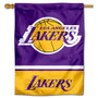 LA Lakers Primary Logo Double Sided House Flag