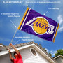 Los Angeles Lakers Flag and Pole and Bracket Kit