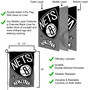 Brooklyn Nets Double Sided Garden Flag