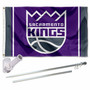Sacramento Kings Flag Pole and Bracket Kit