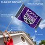 Sacramento Kings Flag Pole and Bracket Kit