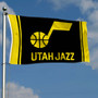 Utah Jazz Black 3x5 Banner Flag