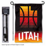 Utah Jazz City Edition Garden Flag and Flag Pole Stand