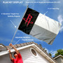 Houston Rockets Texas State Flag Pole and Bracket Kit