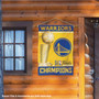 Golden State Warriors NBA 2022 Champions Double Sided House Banner
