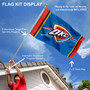 Oklahoma City Thunder Flag Pole and Bracket Kit