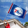 Philadelphia 76ers Flag Pole and Bracket Kit
