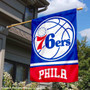 NBA Philadelphia 76ers Two Sided House Banner