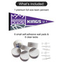 Sacramento Kings Banner Pennant with Tack Wall Pads