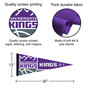 Sacramento Kings Banner Pennant with Tack Wall Pads