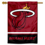 Miami Heat  Logo Double Sided House Flag