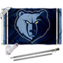 Memphis Grizzlies Grizzly Flag Pole and Bracket Kit