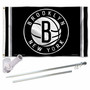 Brooklyn Nets Flag Pole and Bracket Kit