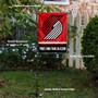 Portland Trailblazers Garden Flag and Flag Pole Stand