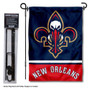 New Orleans Pelicans Garden Flag and Flagpole Stand