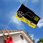 Utah Jazz Dual Logo 3x5 Banner Flag