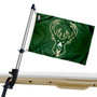 Milwaukee Bucks Golf Cart Flag Pole and Holder Mount