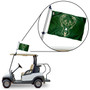 Milwaukee Bucks Golf Cart Flag Pole and Holder Mount