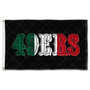 San Francisco 49ers Mexico Mexican Colors 3x5 Banner Flag