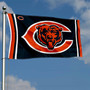 Chicago Bears Logos Flag