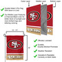 San Francisco 49ers Garden Flag