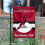 Arizona Cardinals Throwback Logo Double Sided Garden Flag Flag