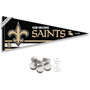 New Orleans Saints Banner Pennant with Tack Wall Pads