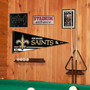 New Orleans Saints Banner Pennant with Tack Wall Pads