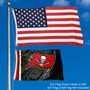 Tampa Bay Buccaneers 2x3 Feet Flag