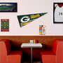 Green Bay Packers Banner Pennant with Tack Wall Pads