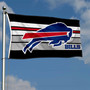 Buffalo Bills Black Stripes 3x5 Banner Flag