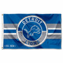 Detroit Lions Patch Button Circle Logo Banner Flag