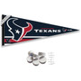 Houston Texans Banner Pennant with Tack Wall Pads