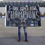 Dallas Cowboys 5 Time Super Bowl Champions 3x5 Banner Flag