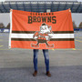 Cleveland Browns Throwback Retro Vintage Logo Flag