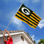Green Bay Packers American Stripes Nation Flag