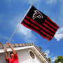 Atlanta Falcons American Stripes Nation Flag