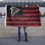 Atlanta Falcons American Stripes Nation Flag