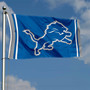 Detroit Lions New Logo Flag